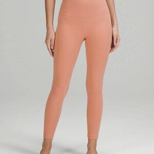 Lululemon Women's Align HR Crop 25” Pink Savannah Size 6 NWOT